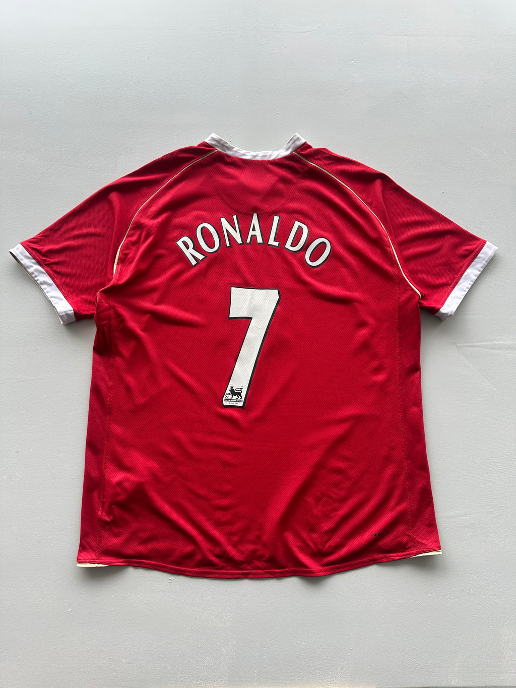 Nike Manchester United Ronaldo #7 AIG 00's Vintage Home Football Shirt - XL