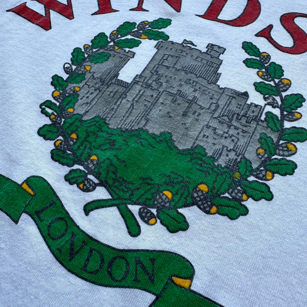 Windsor Castle London 80s/90s Americana Vintage T-shirt - Large