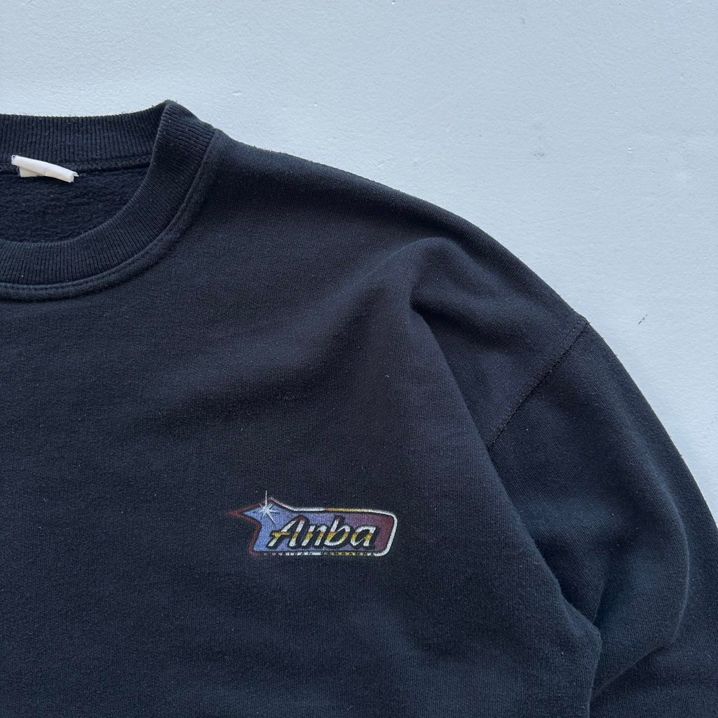Black Anba Snowboarding 90’s Vintage Graphic Sweatshirt - Medium
