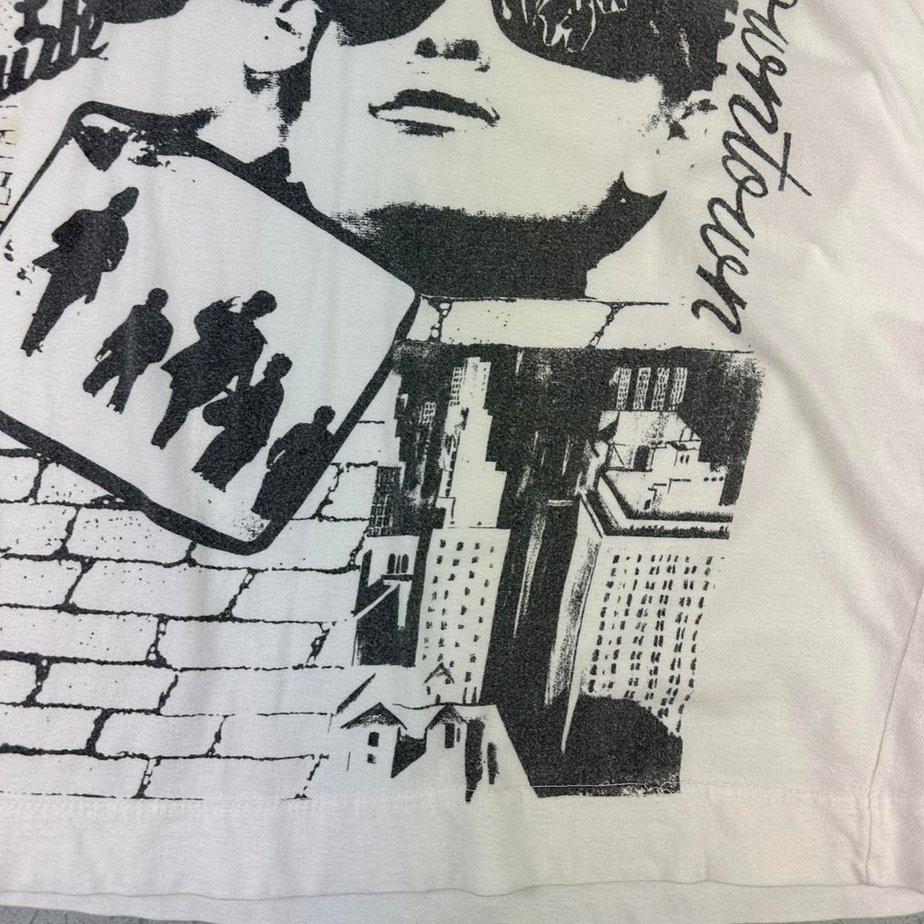 Passport City 90s White vintage T-shirt - XL
