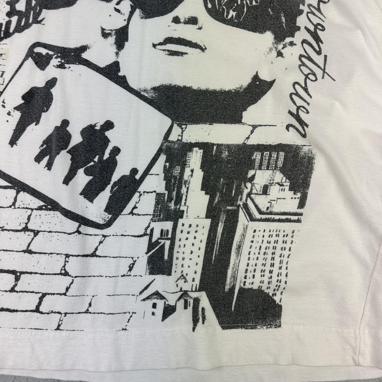 Passport City 90s White vintage T-shirt - XL