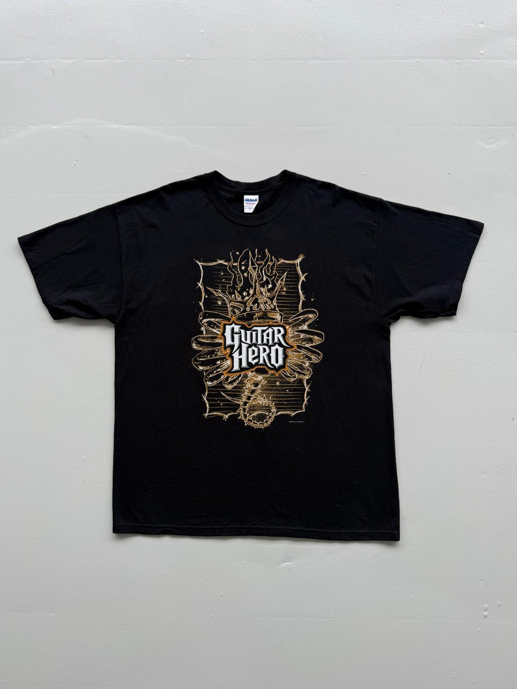 Guitar Hero Activision 2007 Y2K Vintage Graphic T-Shirt - XL
