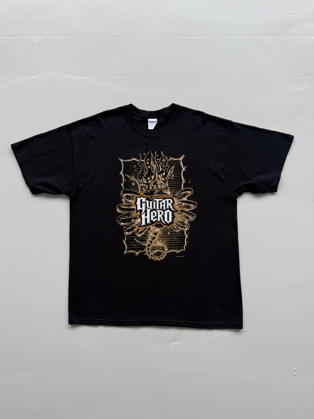 Guitar Hero Activision 2007 Y2K Vintage Graphic T-Shirt - XL