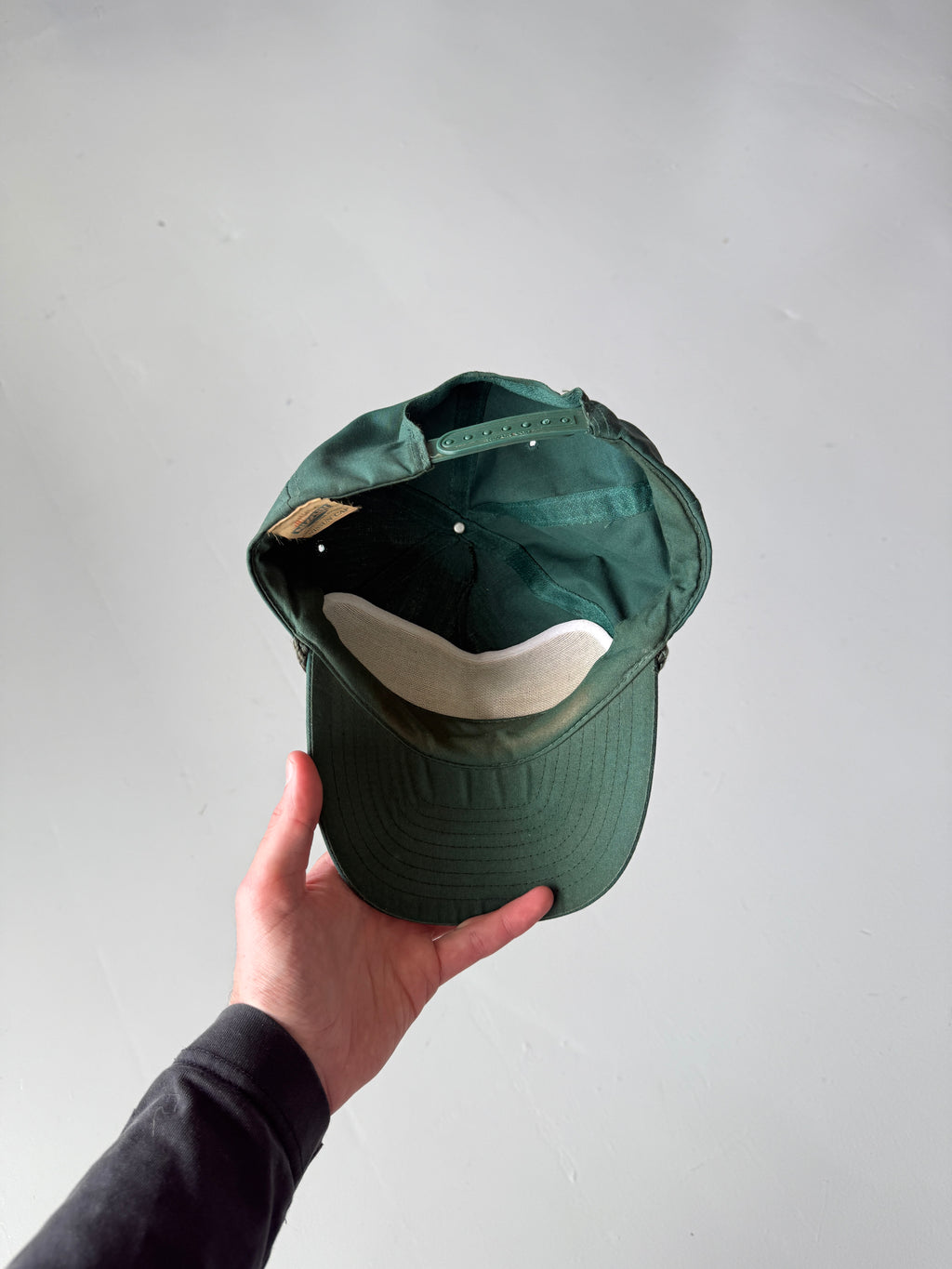 Green Woodards Vintage Cotton SnapBack Trucker Cap