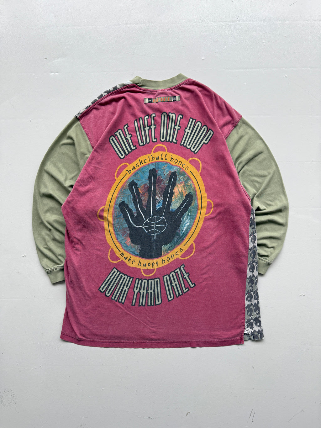 Rare Nike Dunk Yard Daze 90's Vintage Basketball Long Sleeve - XL