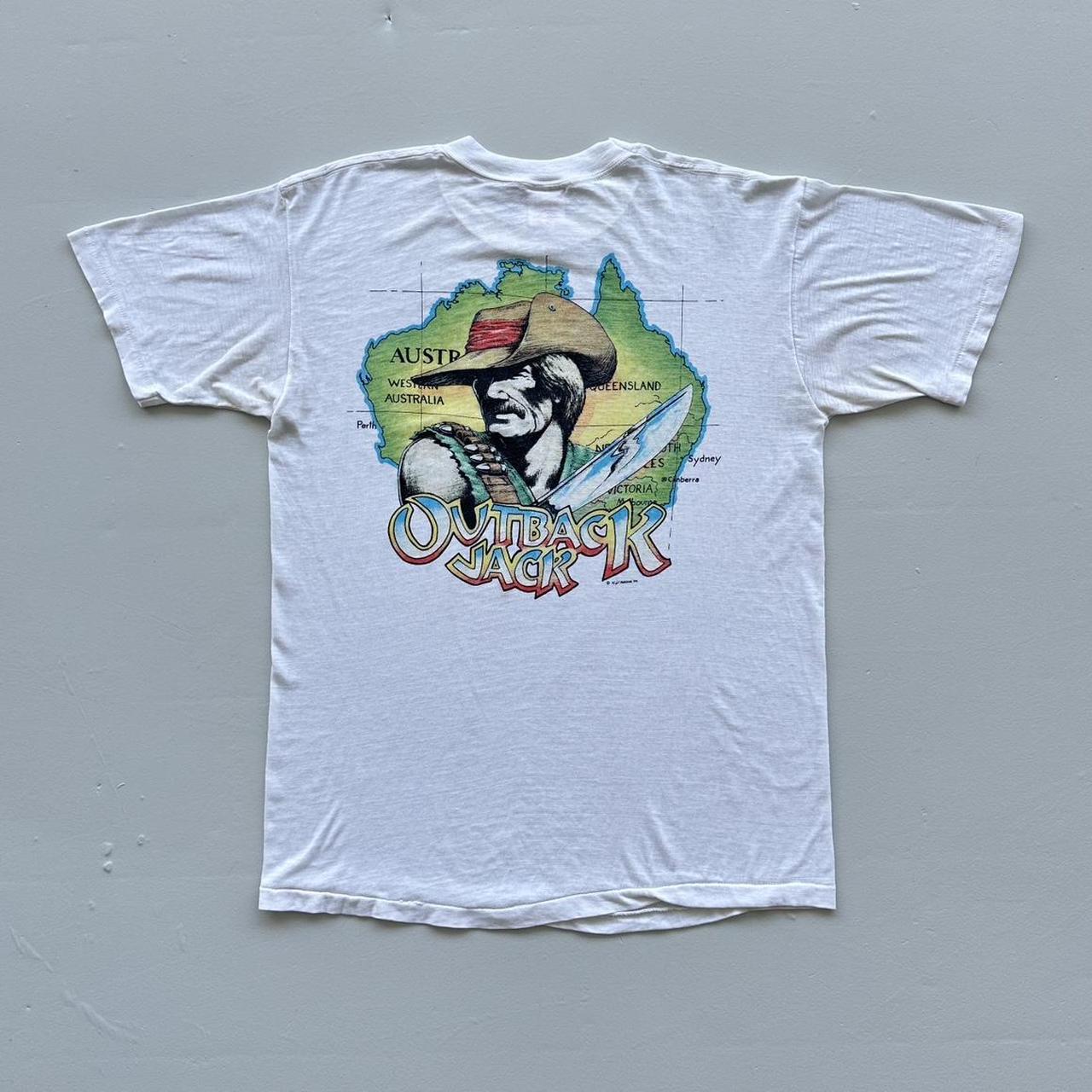 White Outback Jak Vintage 80’s T-shirt - Large