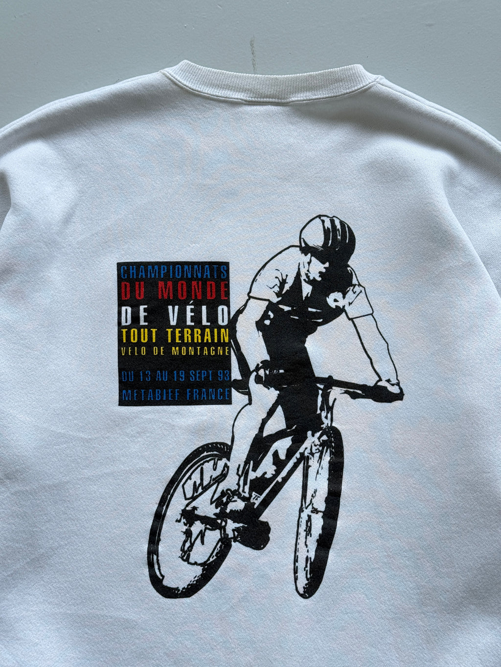 Adidas MTB World Championships Metabief 1993 Vintage Sweatshirt - Large