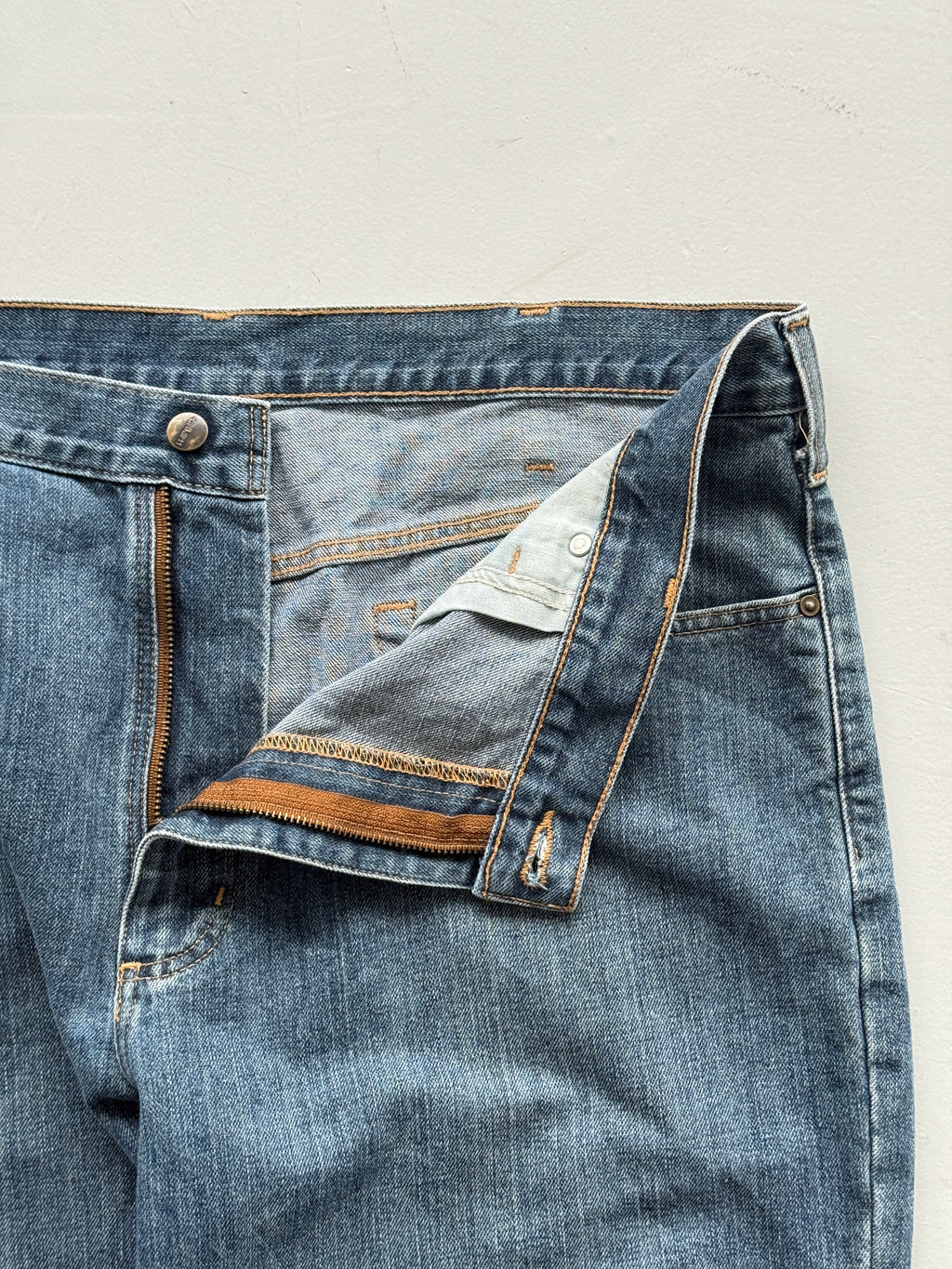 Blue Carhartt 00's Vintage Denim Tapered Jeans - W40 x L34