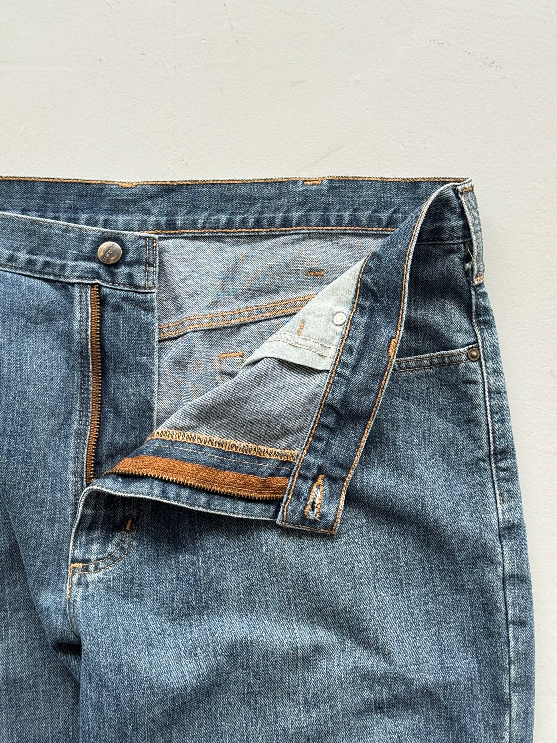 Blue Carhartt 00's Vintage Denim Tapered Jeans - W40 x L34