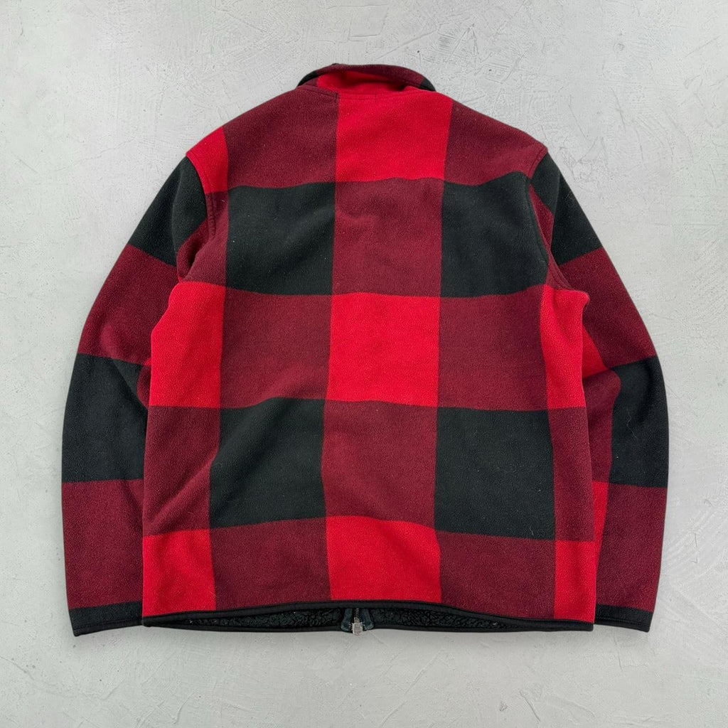Nautica Buffalo Plaid 00s vintage Fleece - Medium