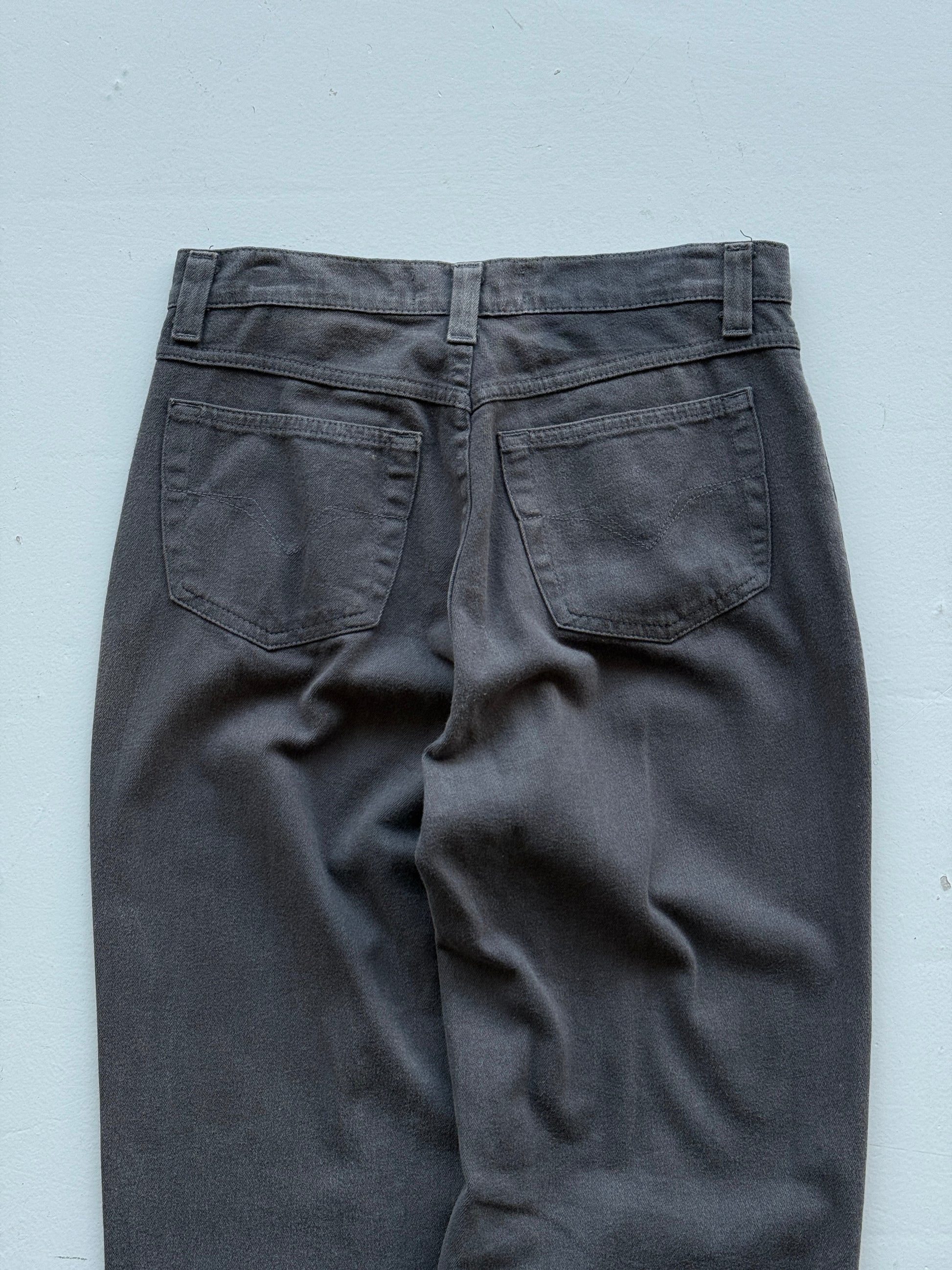 Grey Versace 90's Straight Leg Vintage Jeans - 28” x 32”