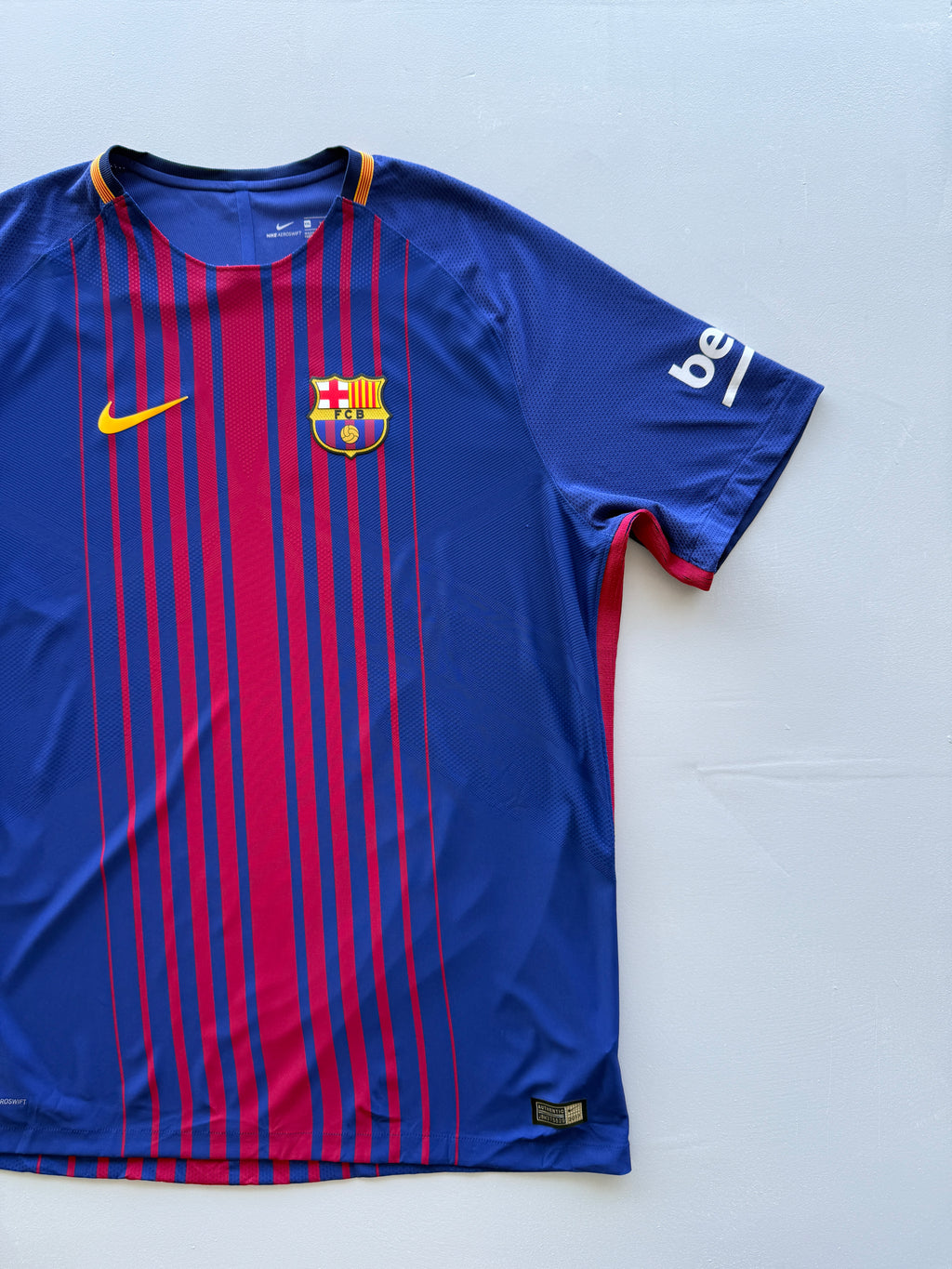 Nike FC Barcelona 2017 Home Vintage Football Shirt - XXL