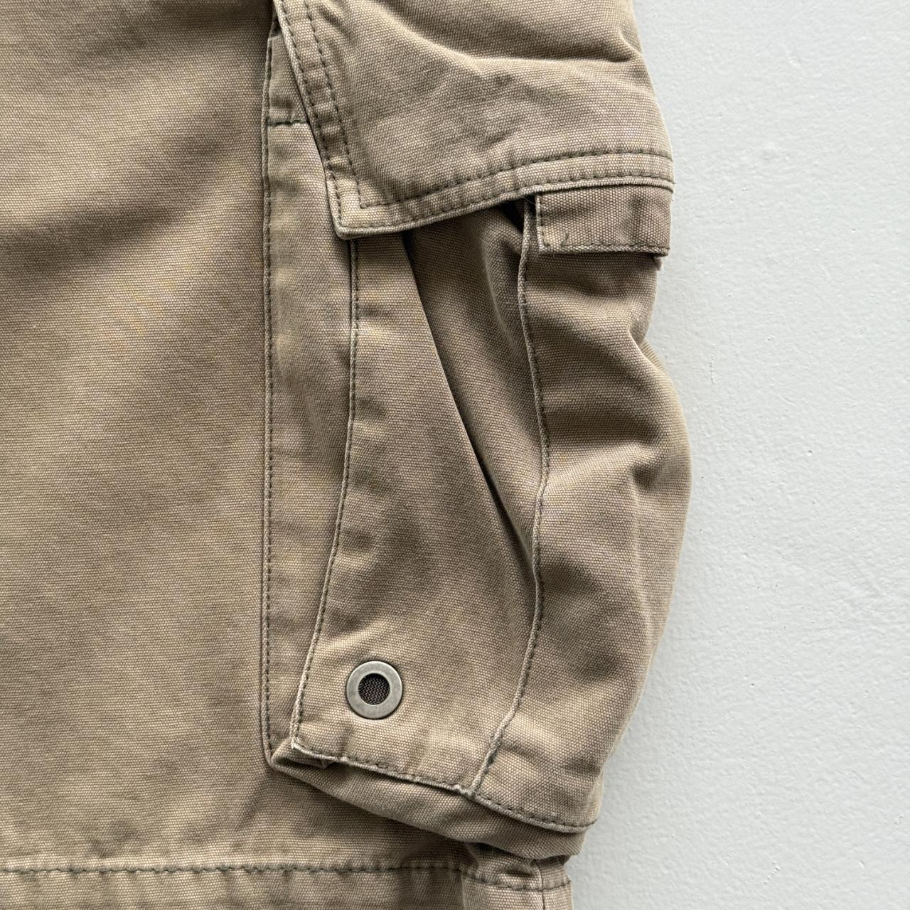 Tan Timberland Cotton 00’s Cargo Shorts - 32"