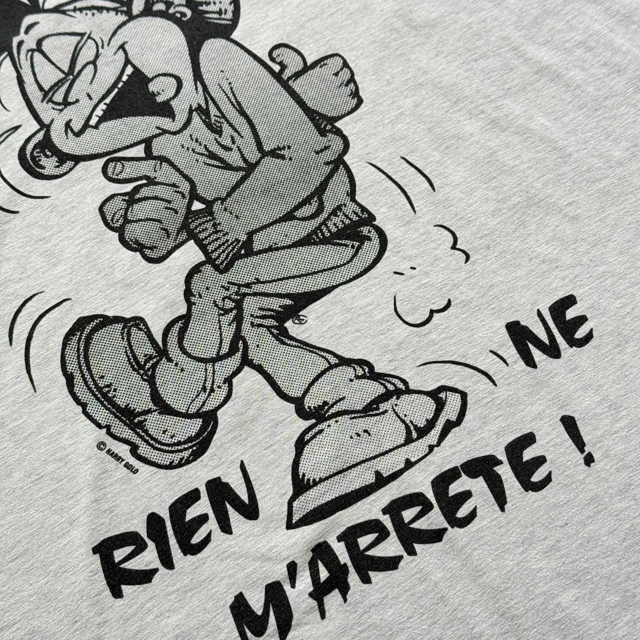 White Harry Golo Cartoon 90s Vintage Graphic T-Shirt - XL