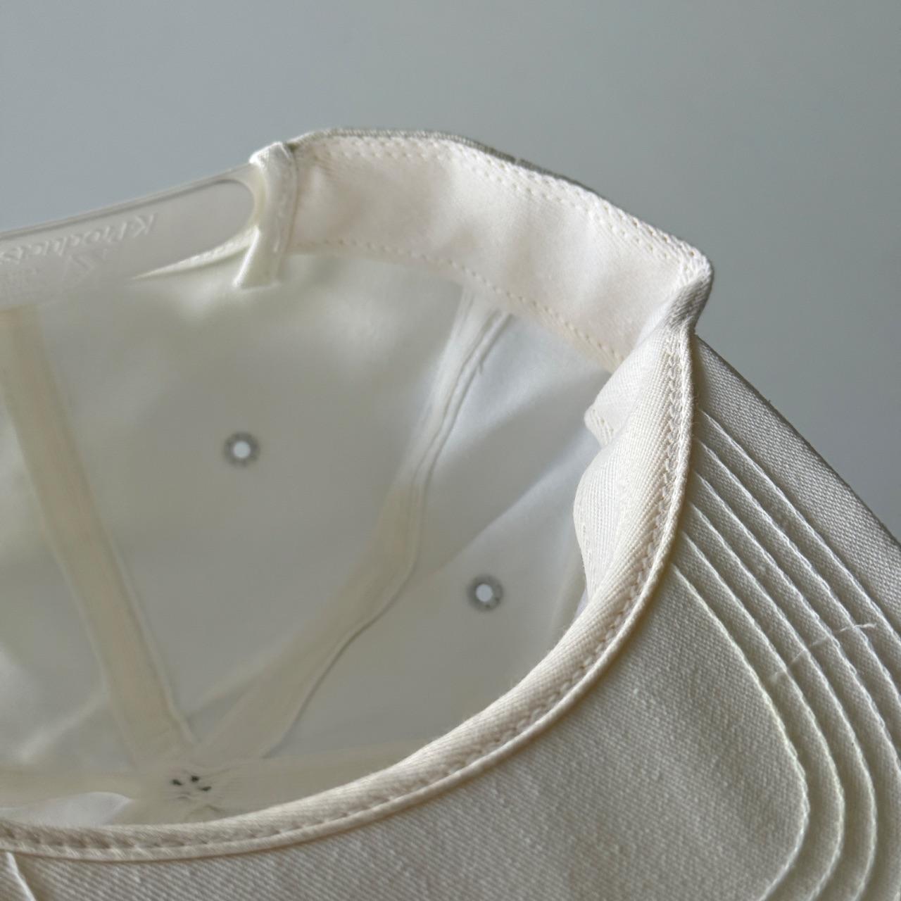 White Quacker Maid Vintage SnapBack Trucker Cap