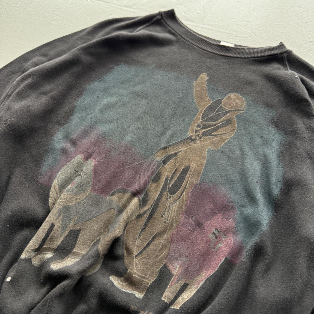 Black Inuit 90’s Vintage Graphic Sweatshirt - XS