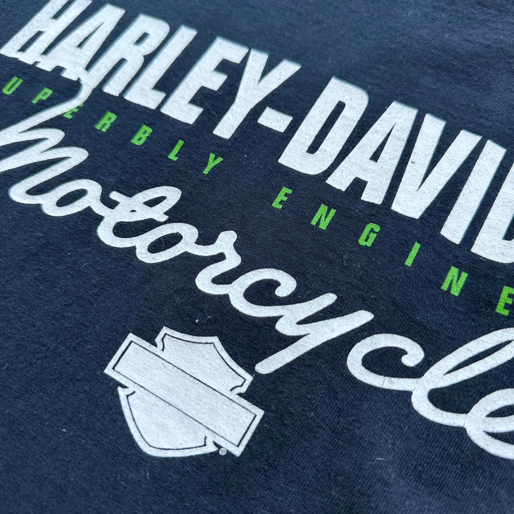 Black Harley Davidson Jamaica Vintage T-shirt - 2XL
