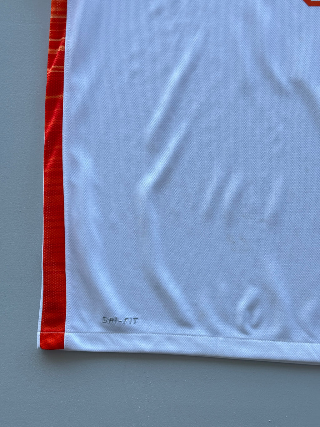 Nike Netherlands De Jong 2015 Away Vintage Football Shirt #6 - XL