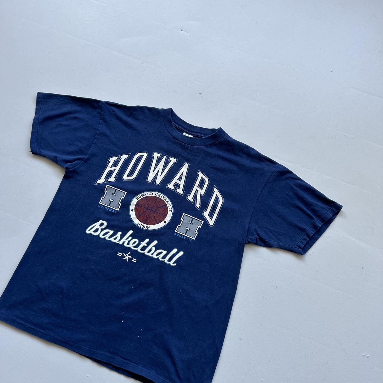 Howard Basketball Navy 90s Vintage T-shirt - XL