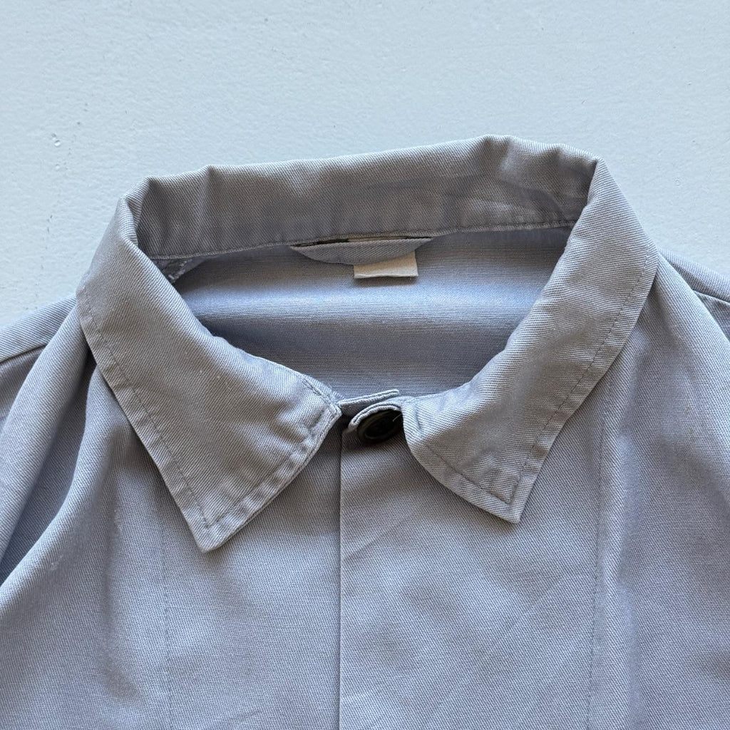 Faded Blue French Workwear 80’s Vintage Chore Jacket CH022 - Large