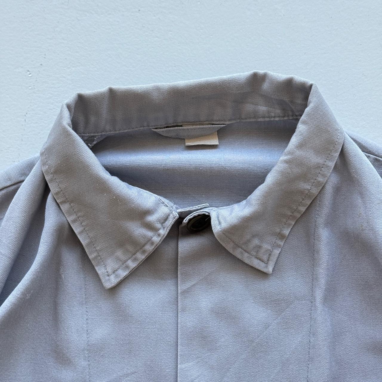 Faded Blue French Workwear 80’s Vintage Chore Jacket CH022 - Large