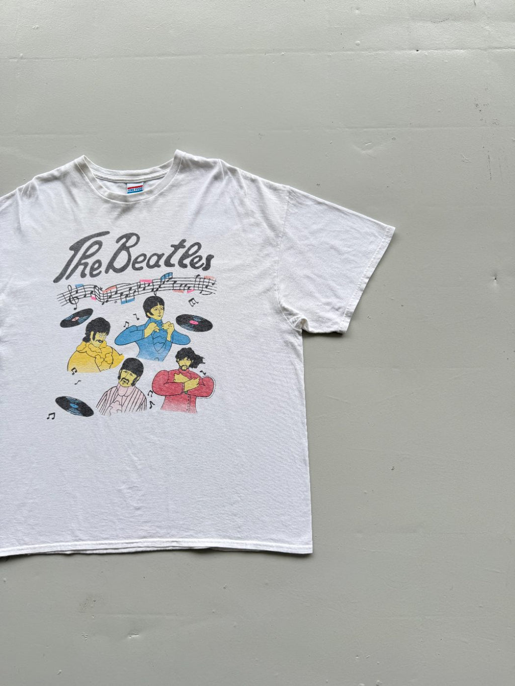 Junk Food Tees The Beatles Vintage Graphic T-Shirt - XL