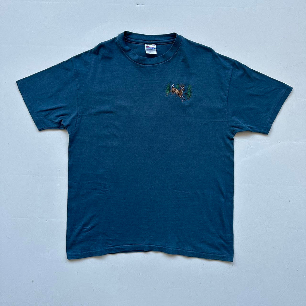 Blue Deer 90s Vintage T-shirt - XL