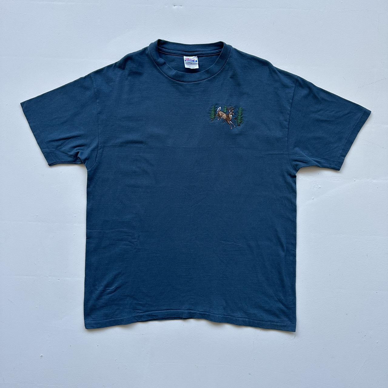Blue Deer 90s Vintage T-shirt - XL