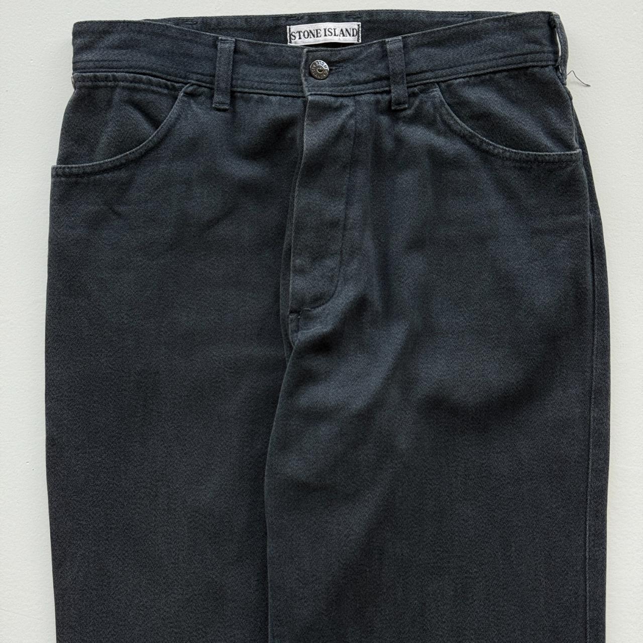 Stone Island Marina Black Vintage Jeans - 29” x 30”
