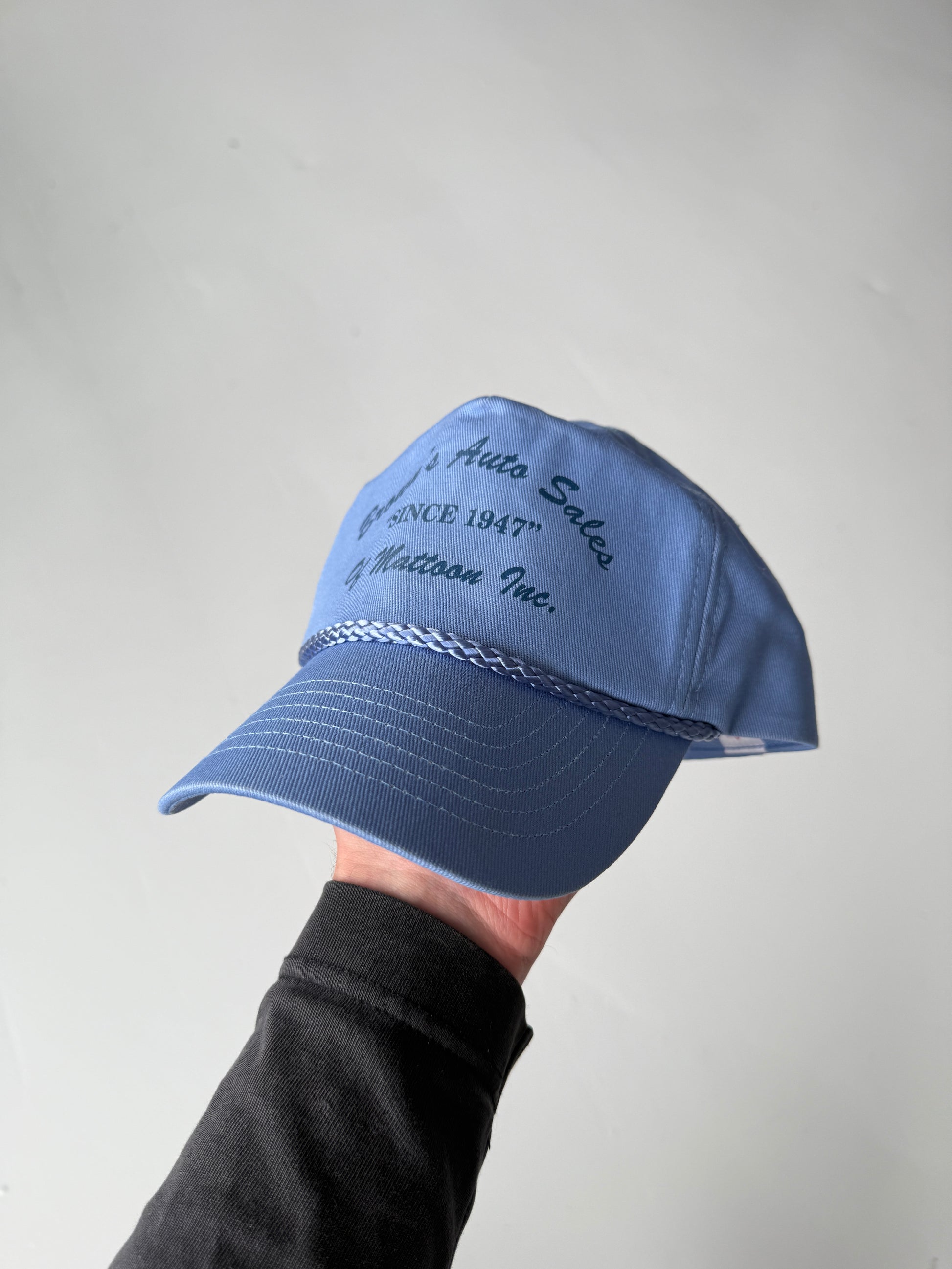 Blue Auto Sales Vintage Cotton SnapBack Trucker Cap