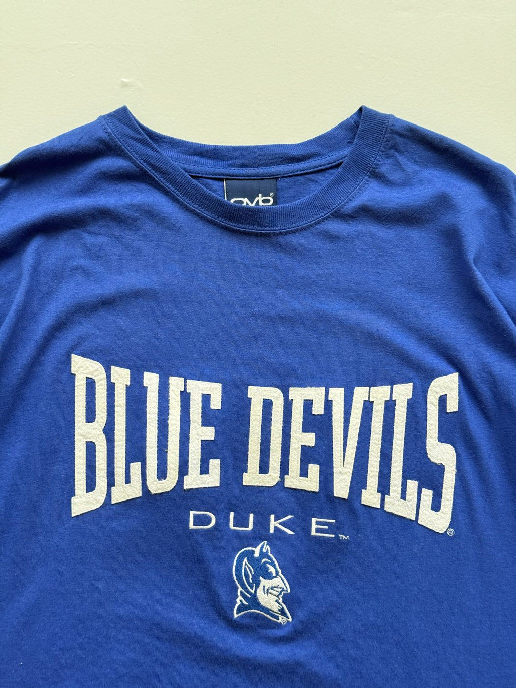 OVB Old Varsity Brand Duke Blue Devils Vintage Long Sleeve College T-Shirt - 2XL