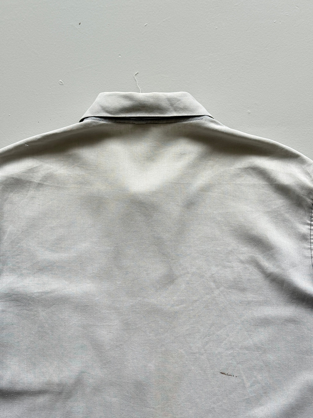Faded White French Chore Jacket 70's Vintage Workwear CH220 - Medium