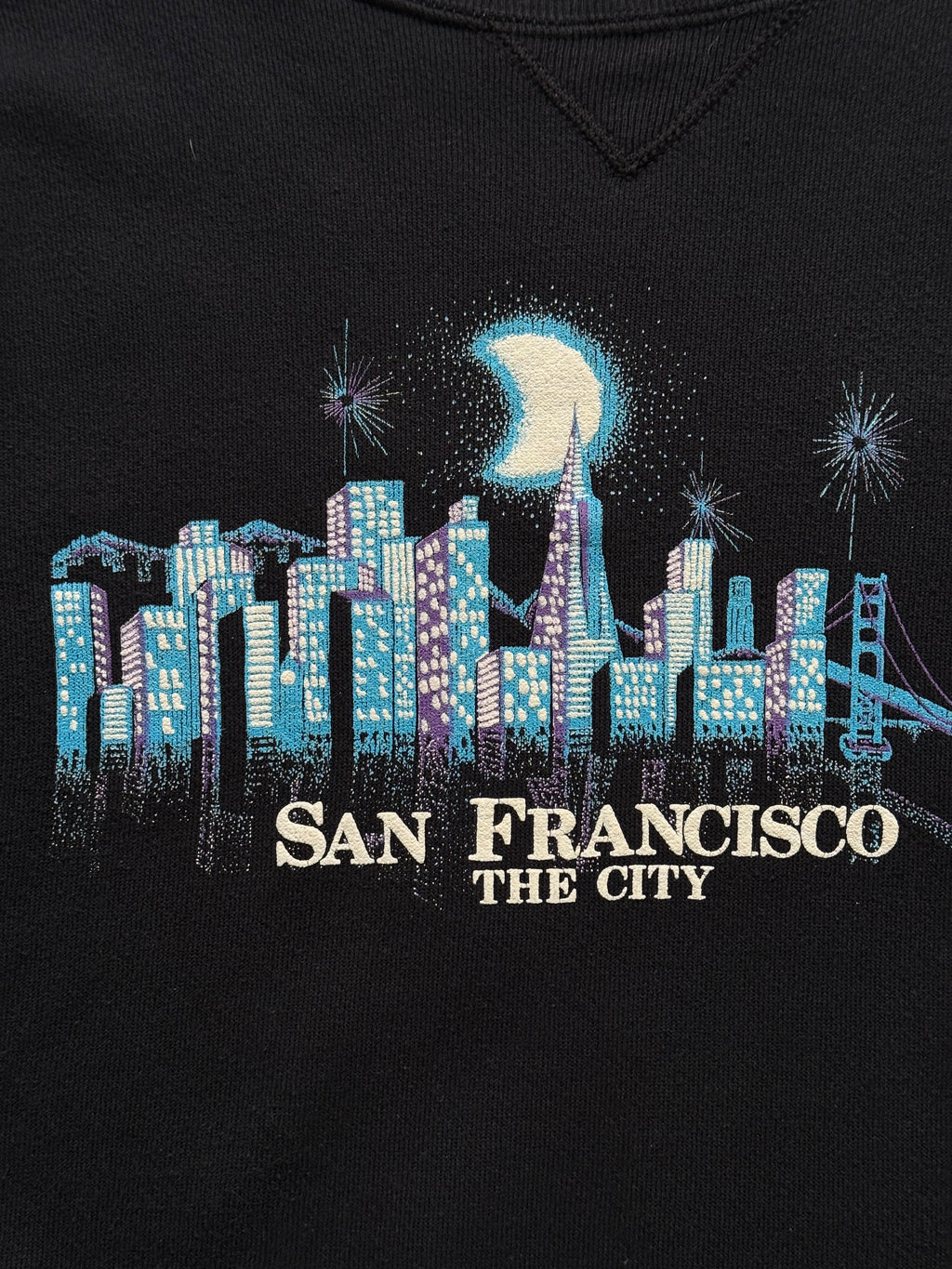 San Francisco The City Made in USA 89' Vintage Sweatshirt - XL