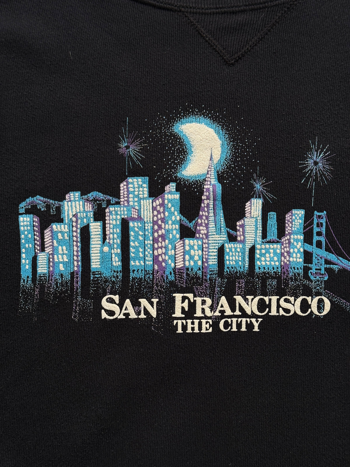 San Francisco The City Made in USA 89' Vintage Sweatshirt - XL