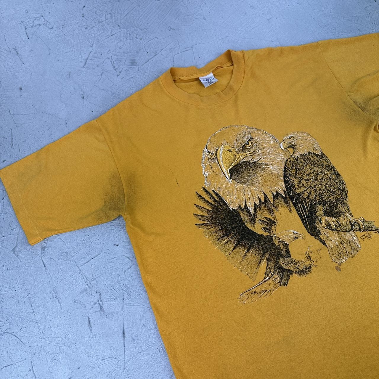 Eagle Yellow 90s vintage T-shirt - Medium
