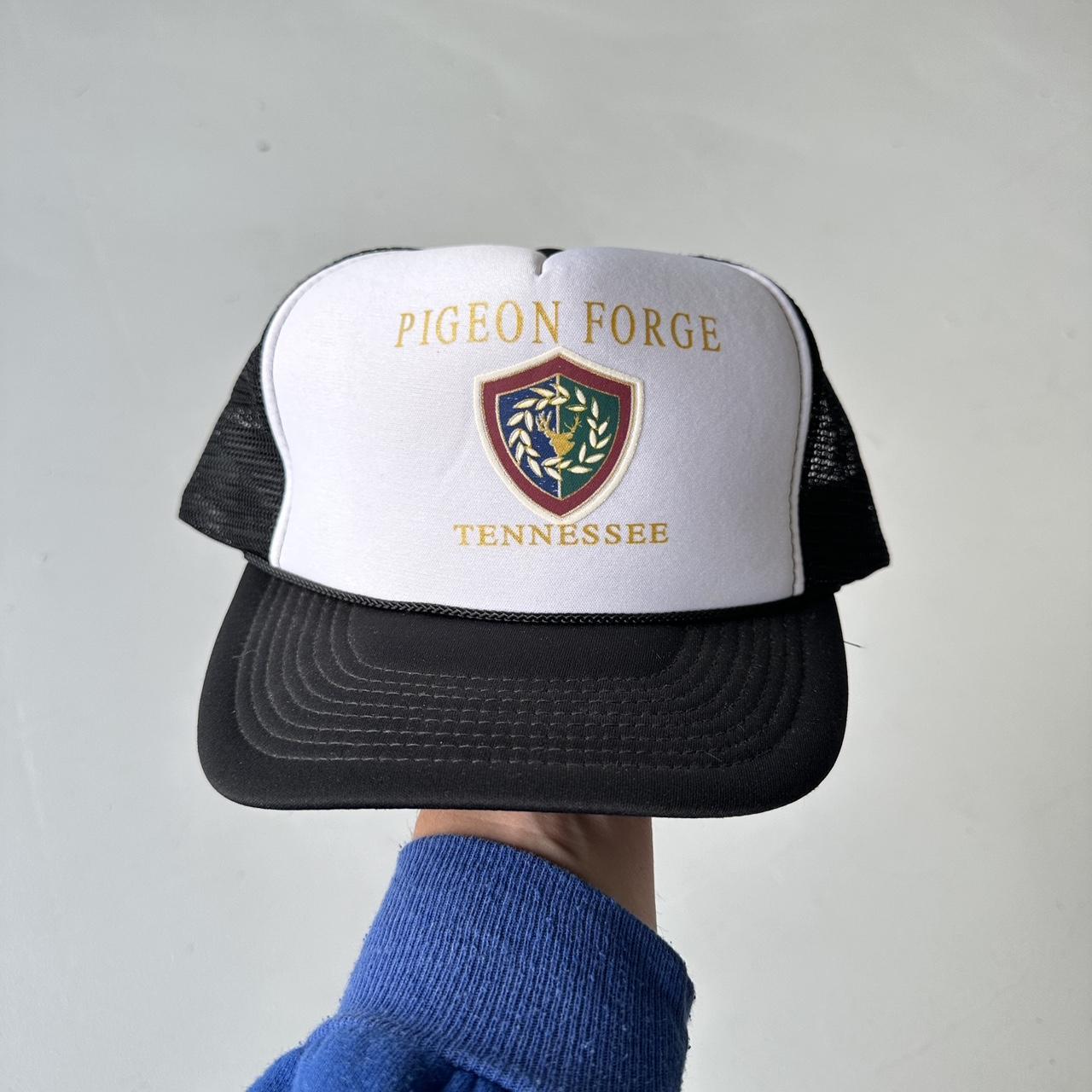 Black & White Pigeon Force Mesh and Foam Trucker SnapBack Cap