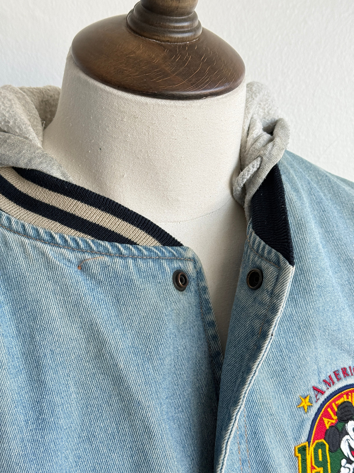 Disney Store Mickey Mouse American Original 90's Varsity Jacket - XL