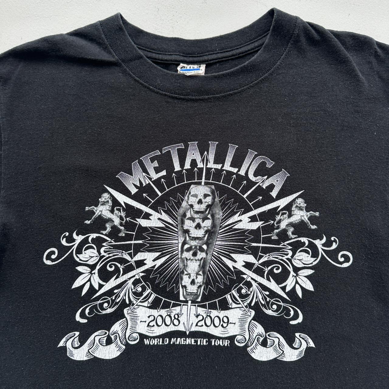 Black Metallica 2008/09 T-shirt - Medium