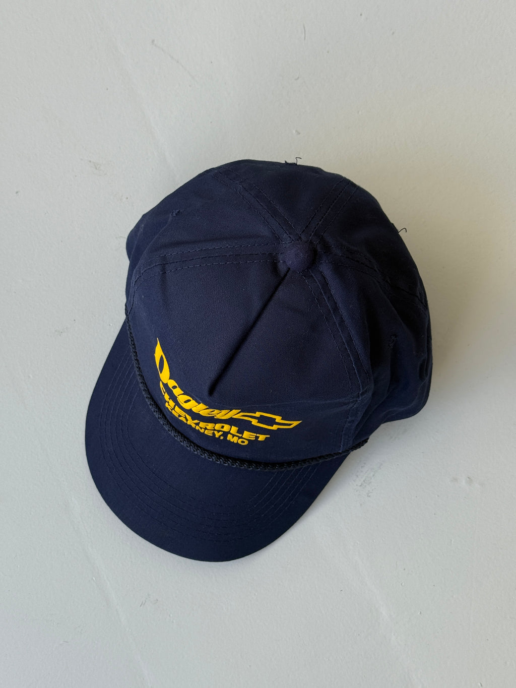 Navy Blue Dagley Chevrolet Vintage Cotton SnapBack Trucker Cap