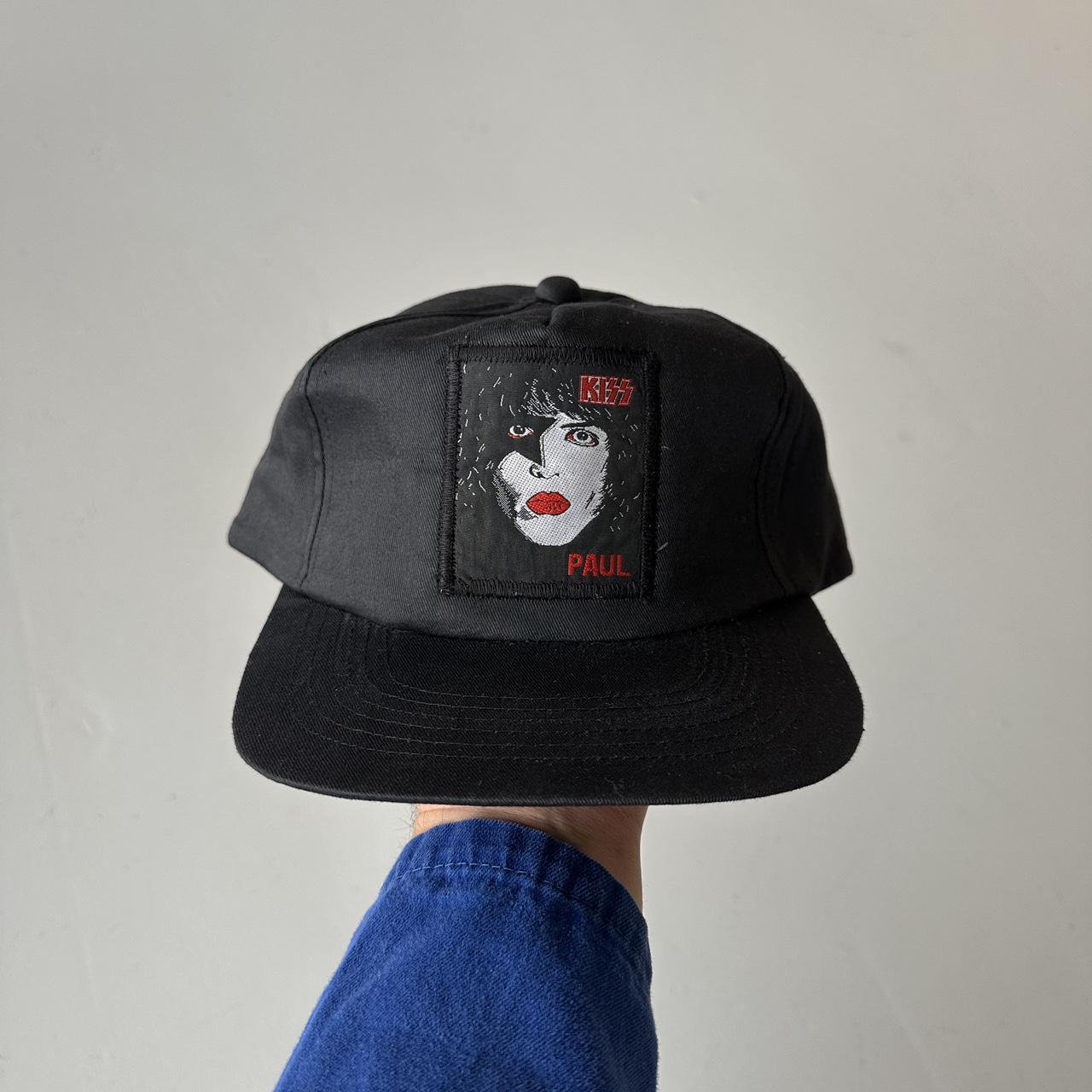 Black Kiss Paul Stanley Trucker SnapBack Cap