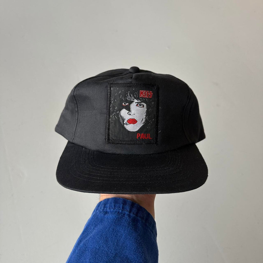 Black Kiss Paul Stanley Trucker SnapBack Cap