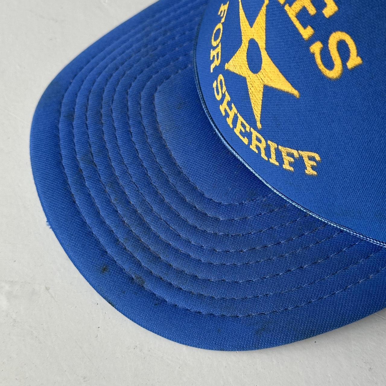 Blue Wiles Vintage Foam and Mesh SnapBack Trucker Cap