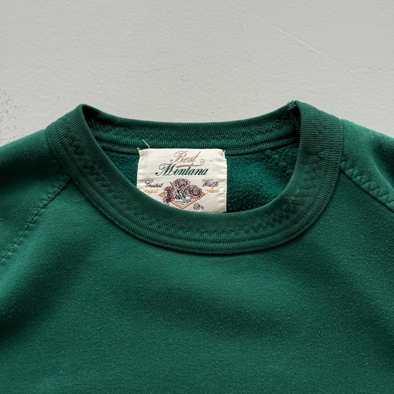 Green Best Montana 90’s Vintage Graphic Sweatshirt - XL