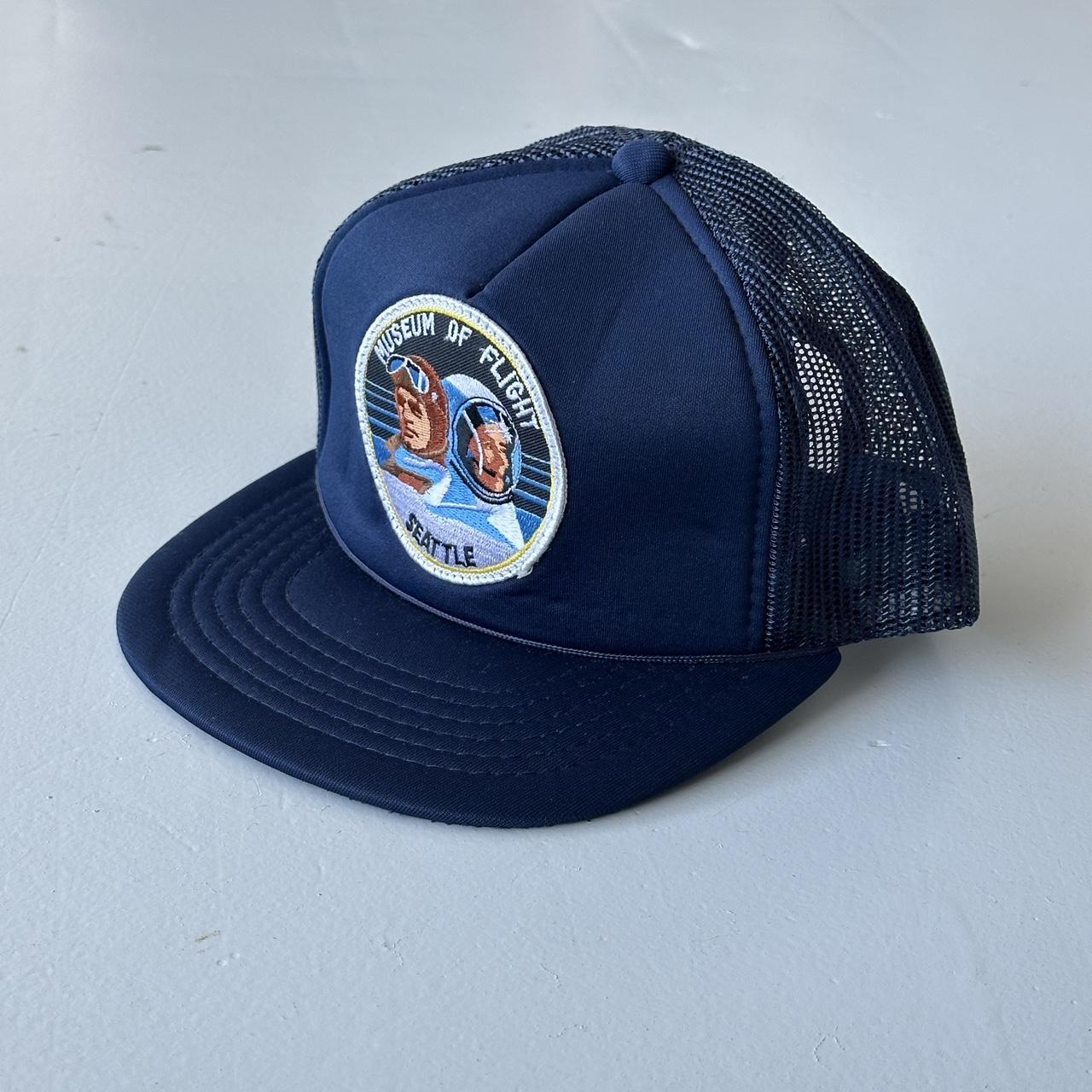 Navy Museum Of Flight Vintage SnapBack Trucker Cap