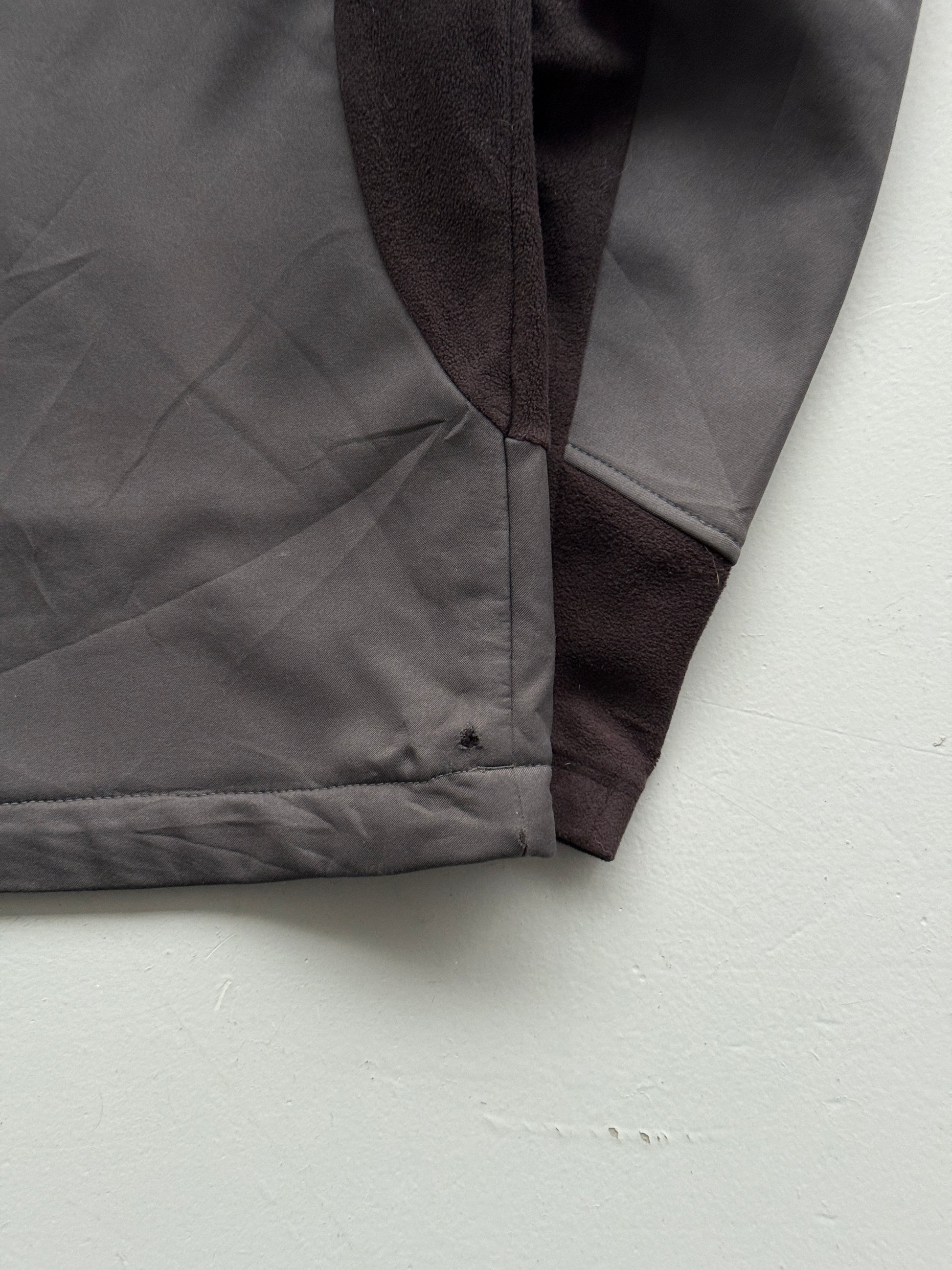 Grey Columbia 00's Vintage Fleece Lined Lightweight Jacket - Medium