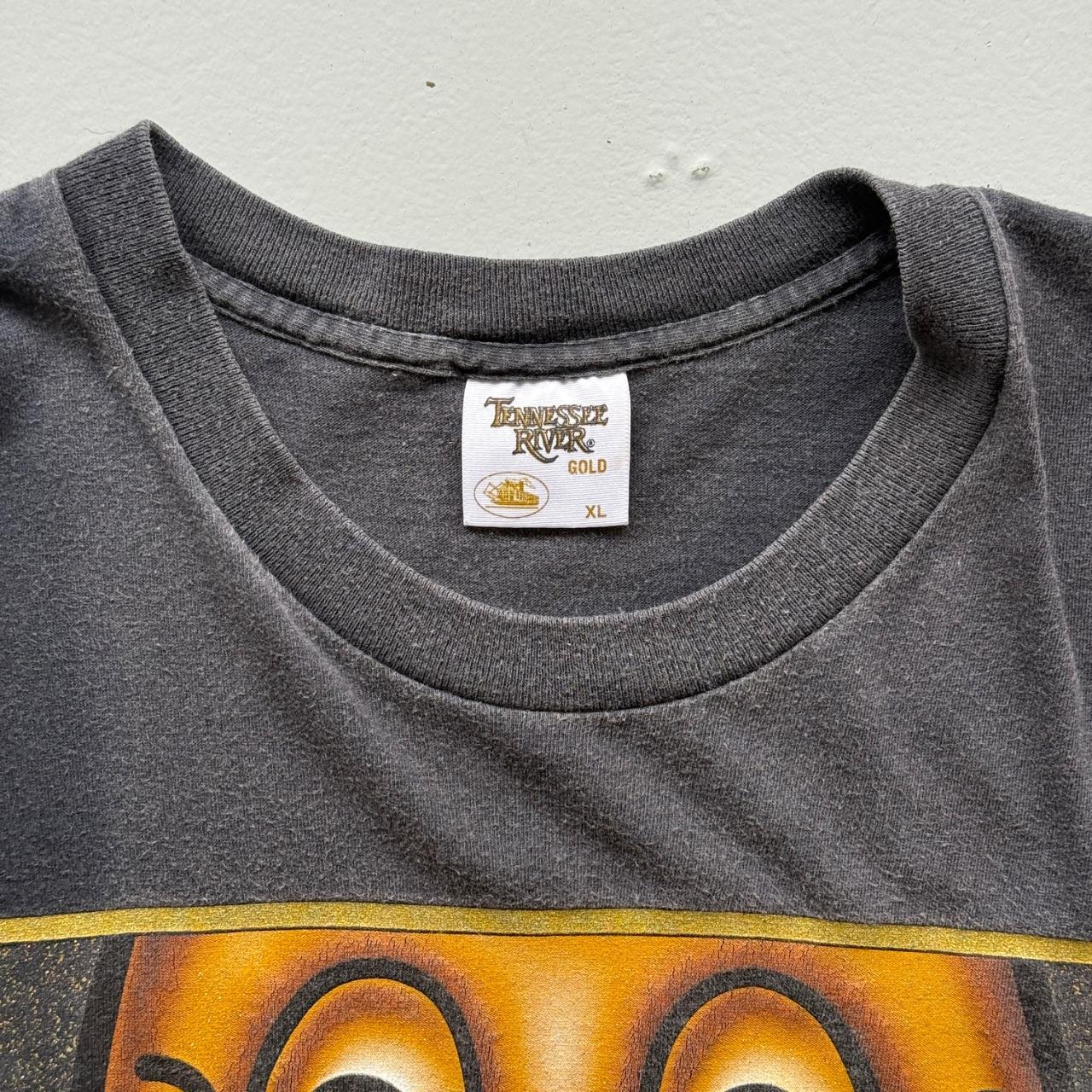 Black Cartoon Bunny 90s Vintage T-shirt - XL