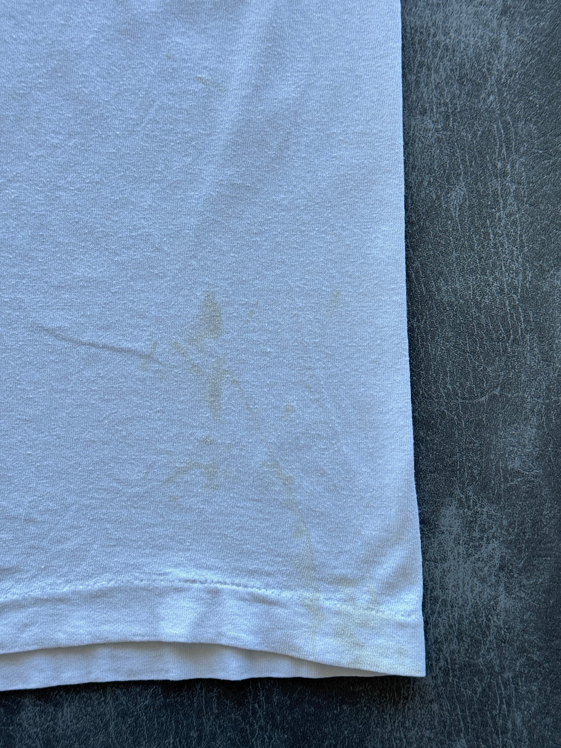 White Cheers San Francisco 90's Vintage Single Stitch Graphic T-Shirt - Large