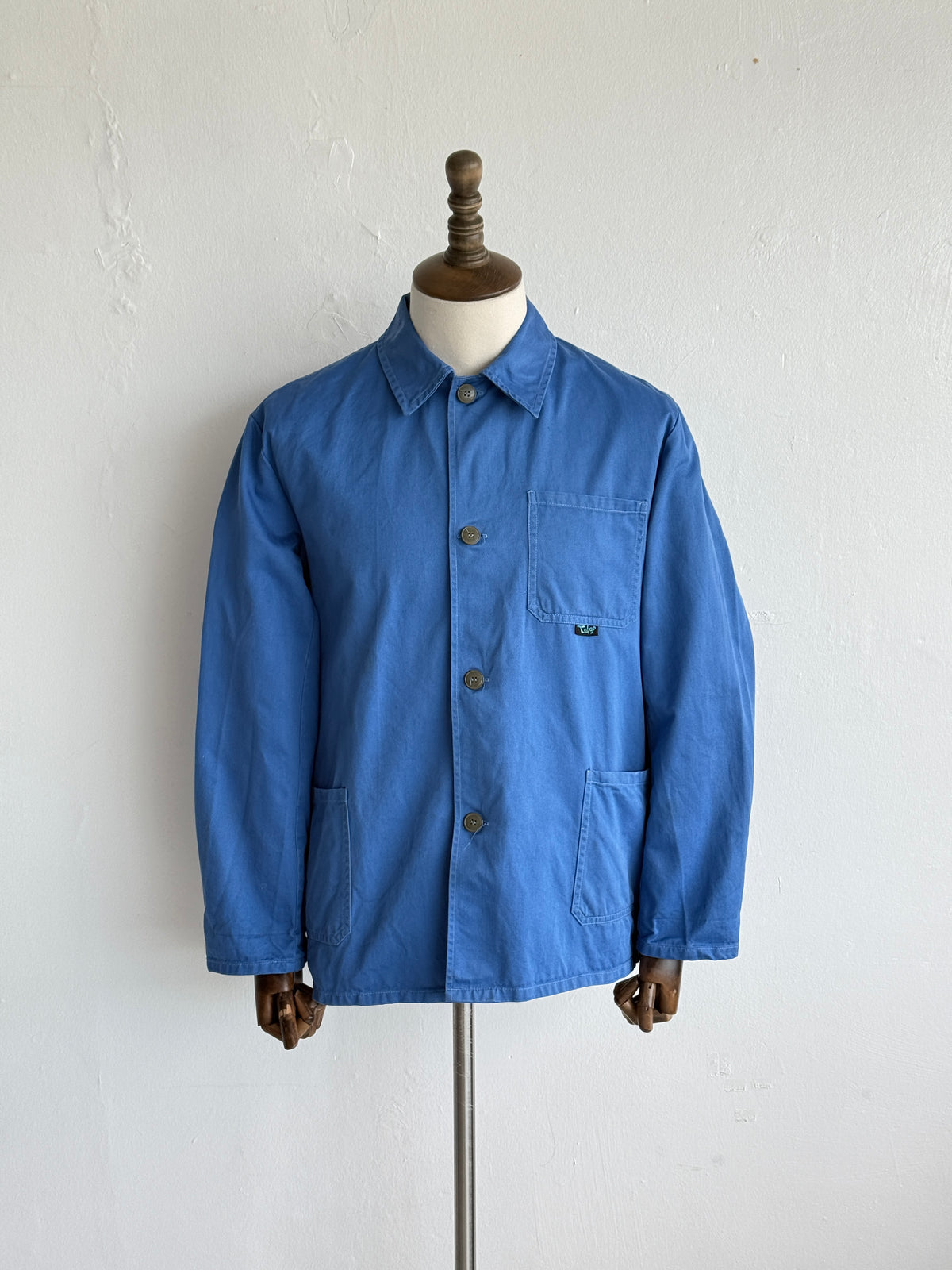 Blue Tekop 70's Vintage Workwear Chore Jacket CH509 - Medium