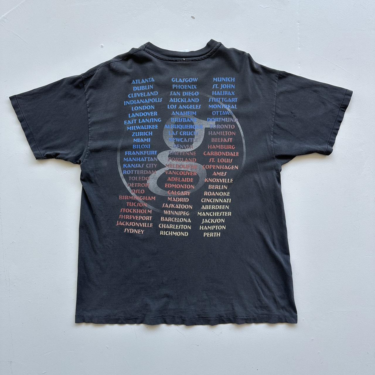 Garth Brooks Country Faded Black 90s Vintage T-shirt - XL