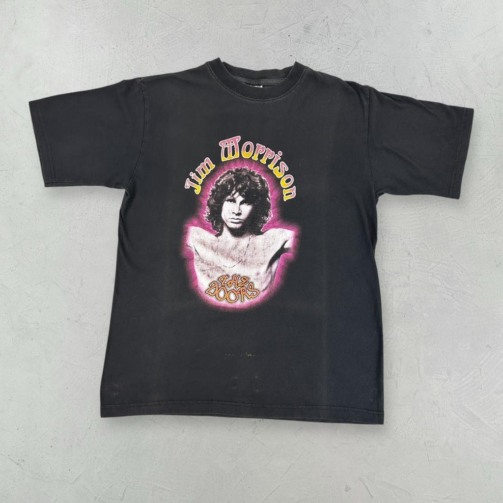 Jim Morrison The Doors Black 90s vintage T-shirt - Medium